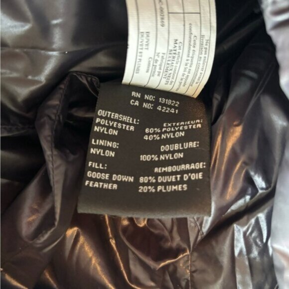 SAM. SOHO Quilted Puffer Gray Coat Jacket size L - Picture 6 of 12